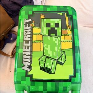 Minecraft Green Creeper Suitcase